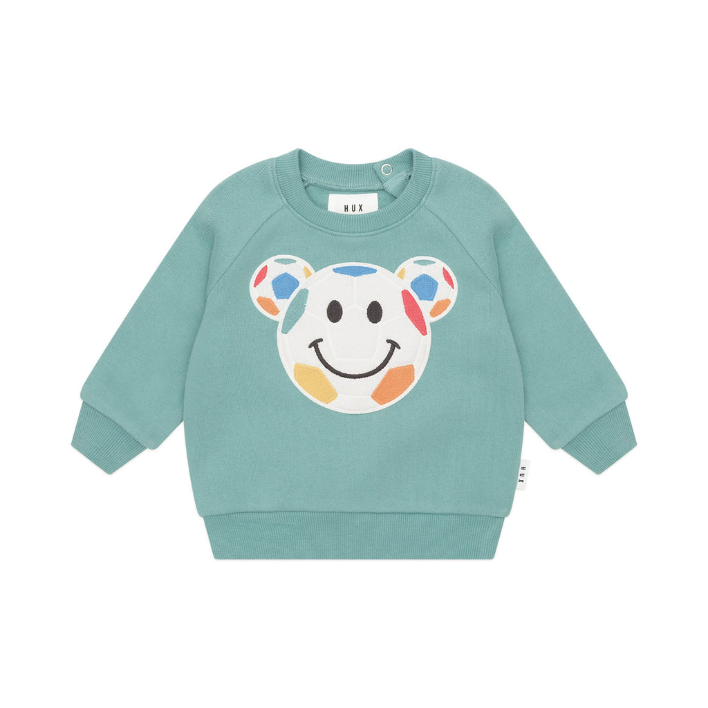 Huxbaby Smiley Soccer Sweatshirt