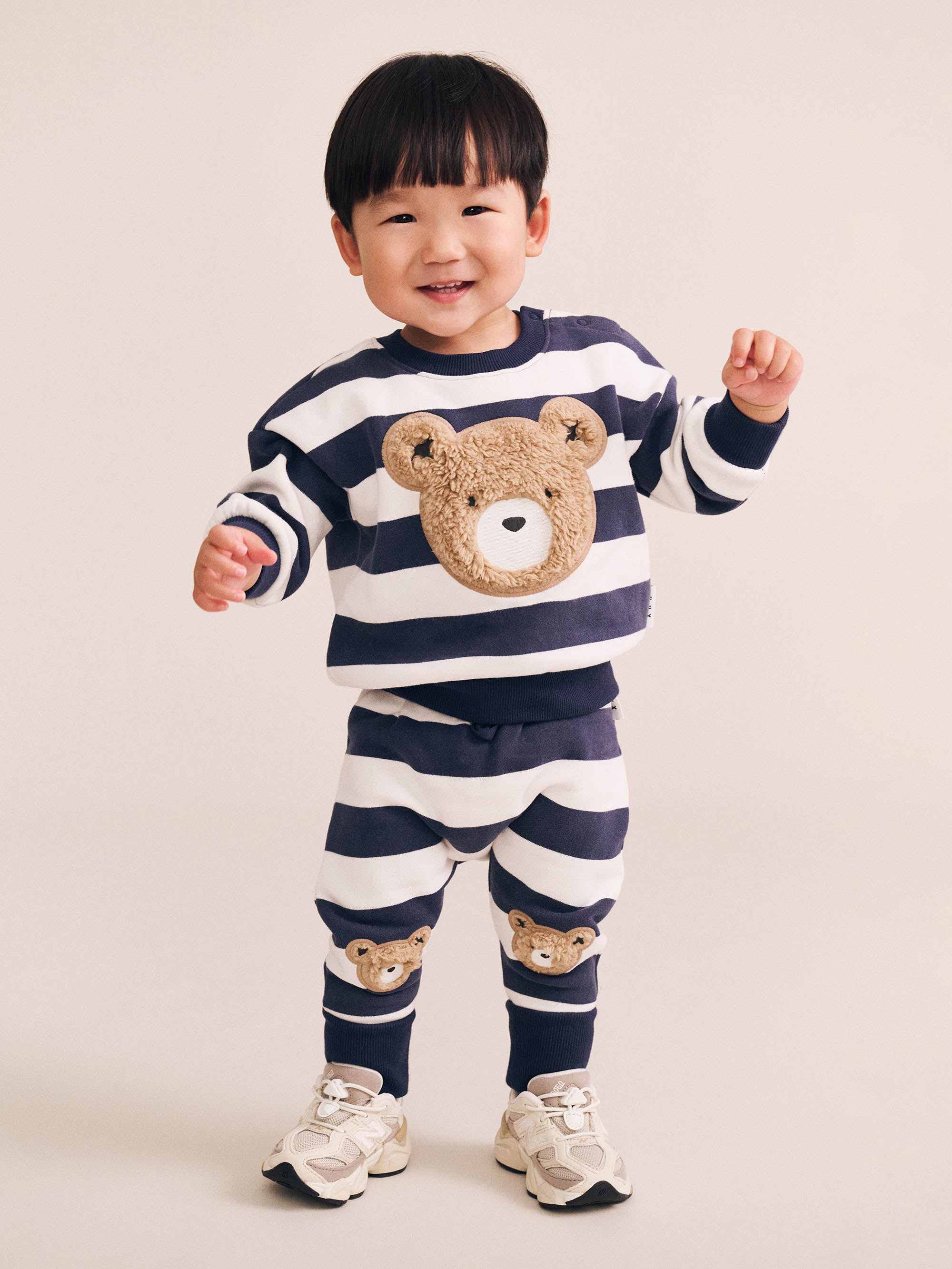 Furry Huxbear Stripe Sweatshirt