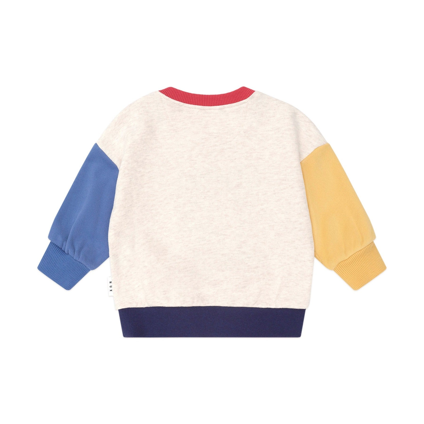 Camping Dino Colour Block Sweatshirt