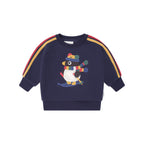 Ski Percy Stripe Drop Shoulder Sweatshirt
