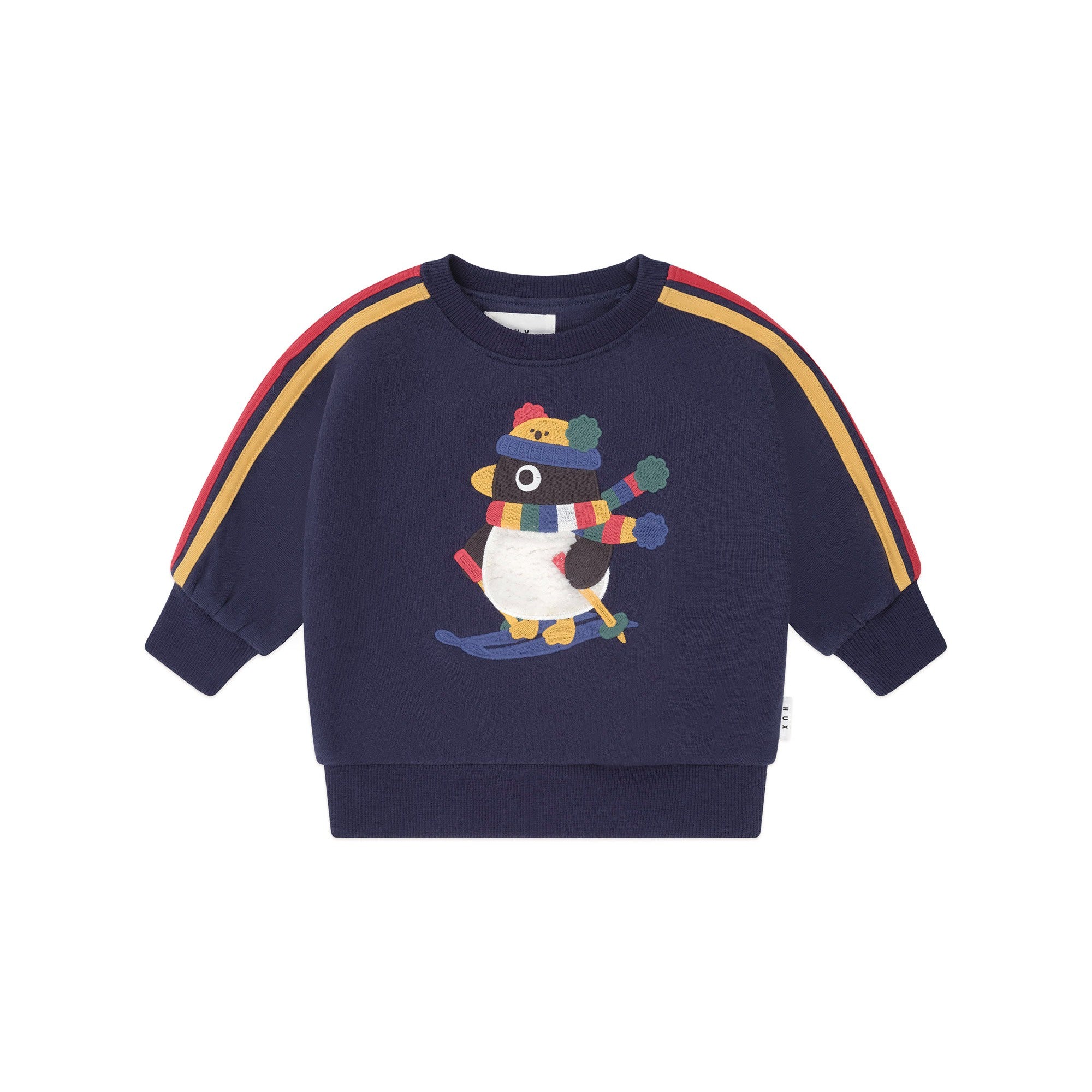 Ski Percy Stripe Drop Shoulder Sweatshirt