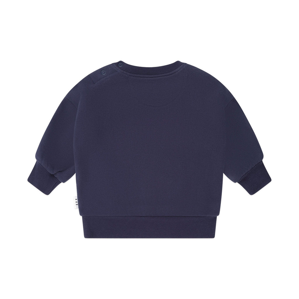 Ski Percy Stripe Drop Shoulder Sweatshirt