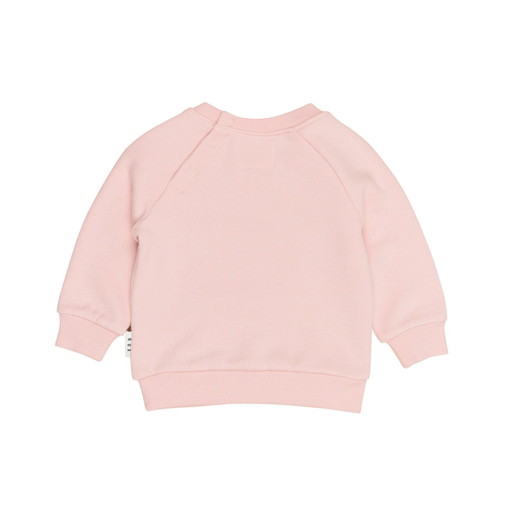 Huxbaby Unicorn Heart Sweatshirt - Pink Pearl