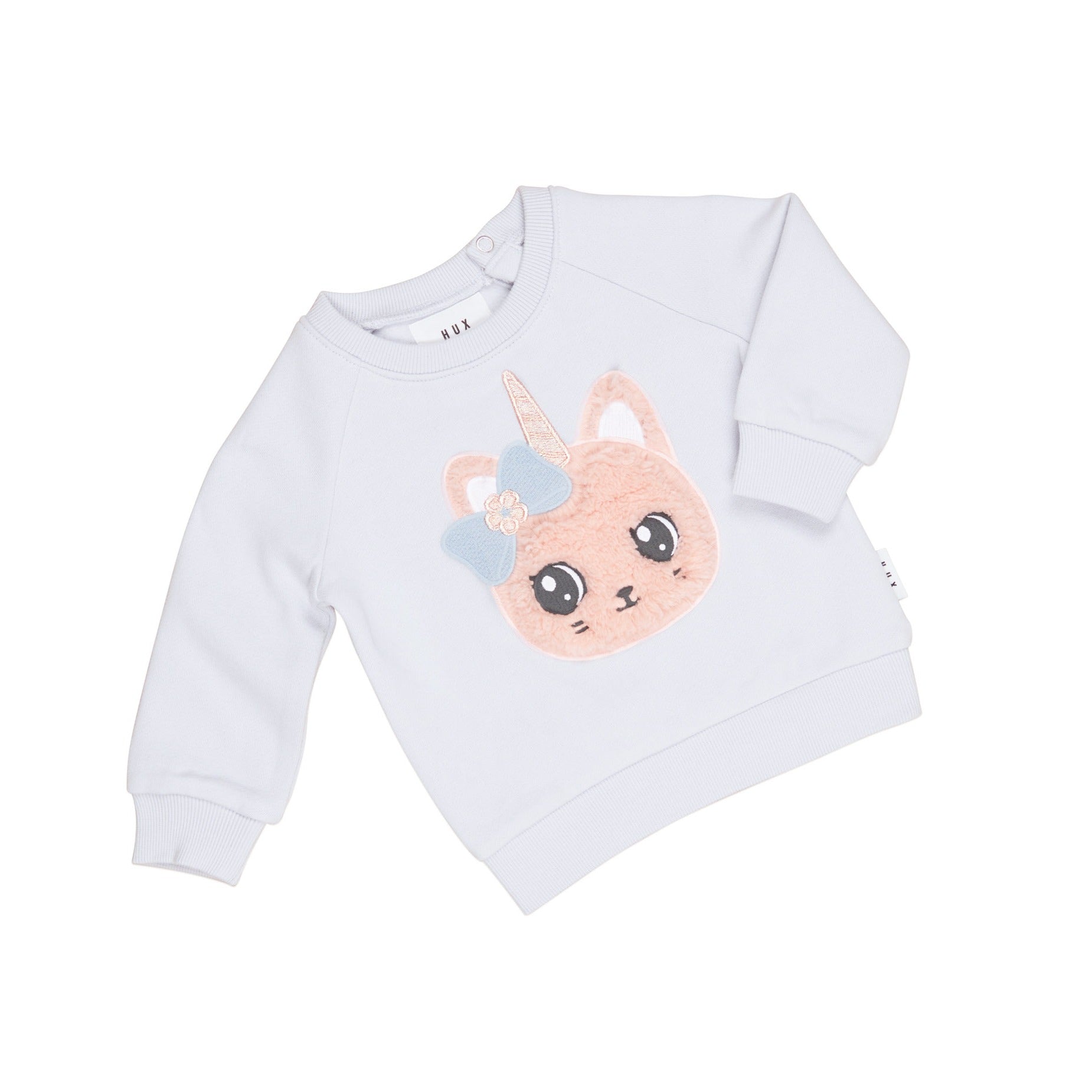 Huxbaby Furry Caticorn Sweatshirt - Frozen