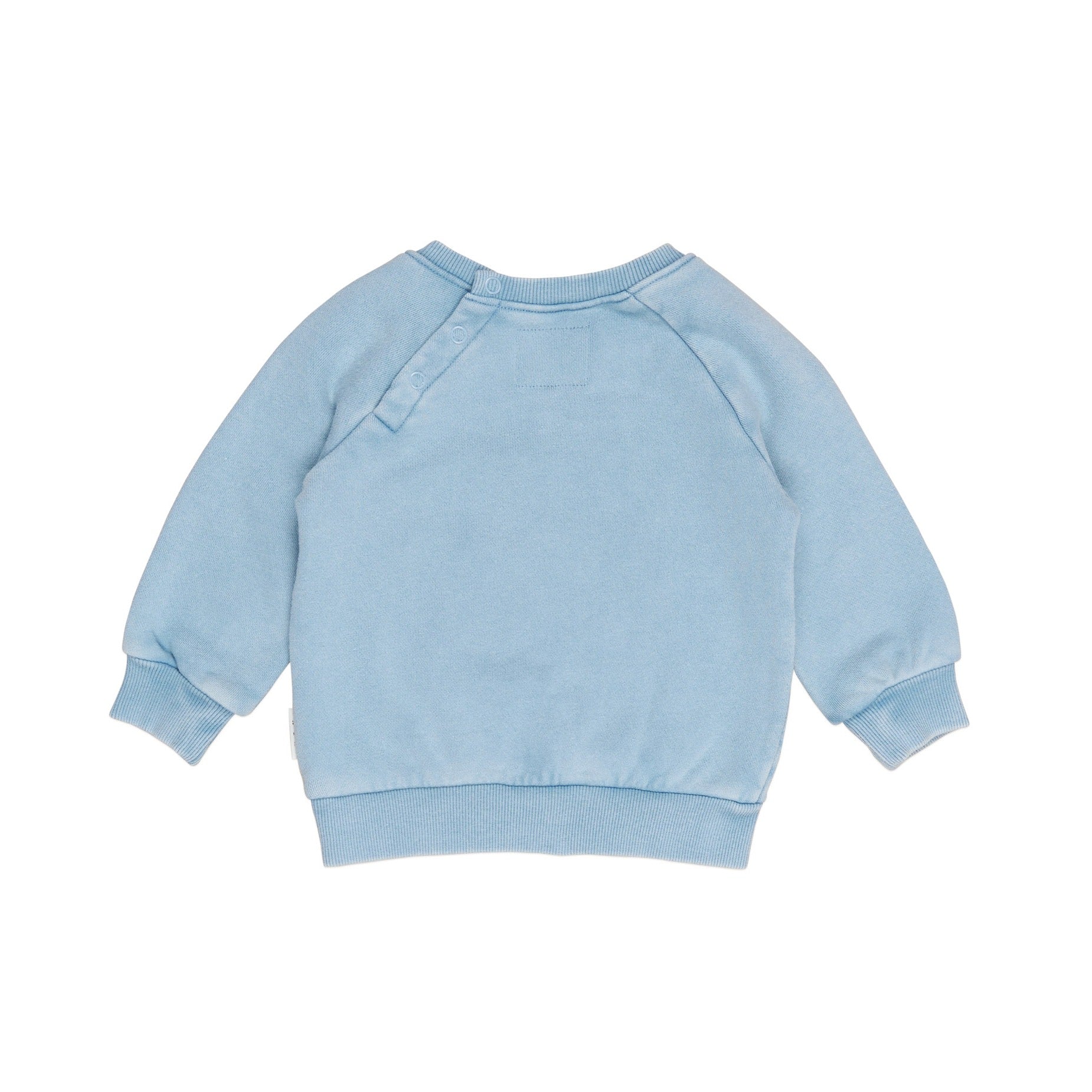 Scooter Monster Sweatshirt - Washed Blue