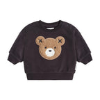 Huxbaby Furry Huxbear Sweatshirt Black