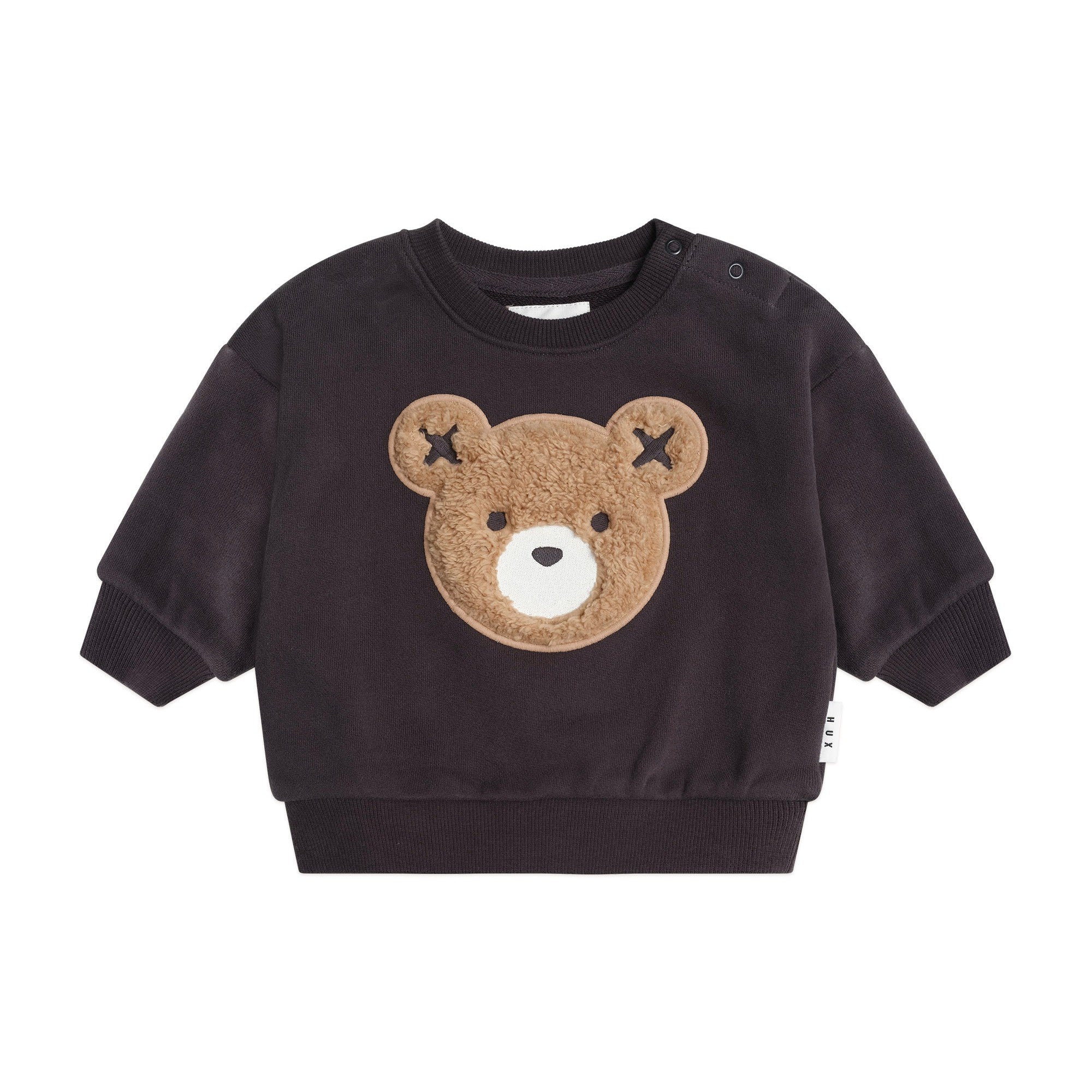 Huxbaby Furry Huxbear Sweatshirt Black