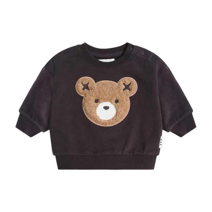 Huxbaby Furry Huxbear Sweatshirt Black
