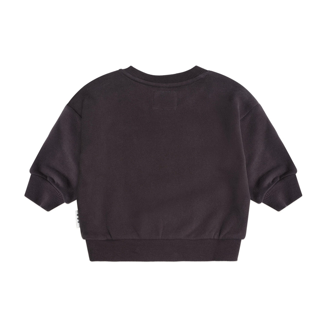 Huxbaby Furry Huxbear Sweatshirt Black