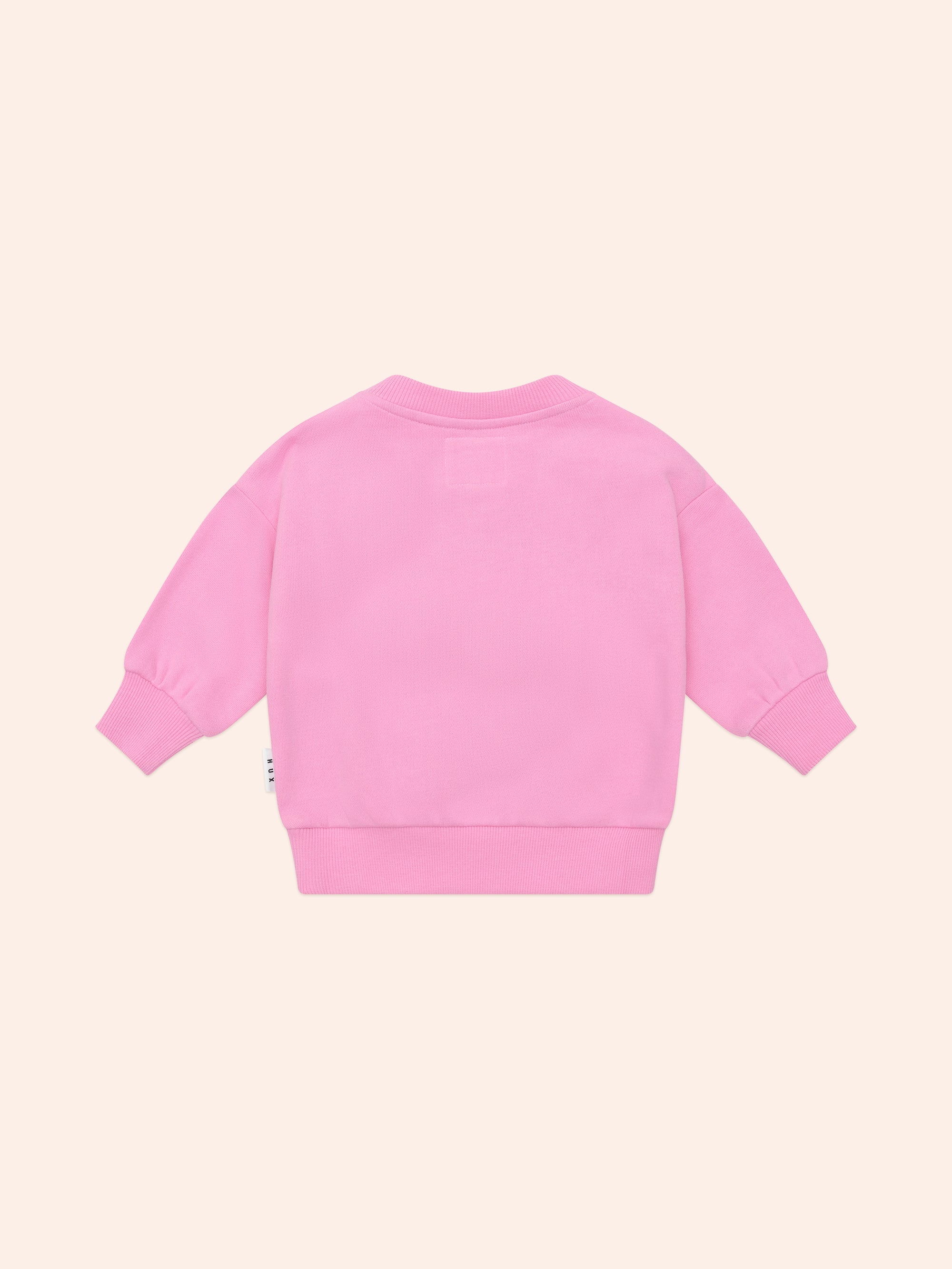 Huxbaby Fuschia Furry Huxbear Sweatshirt