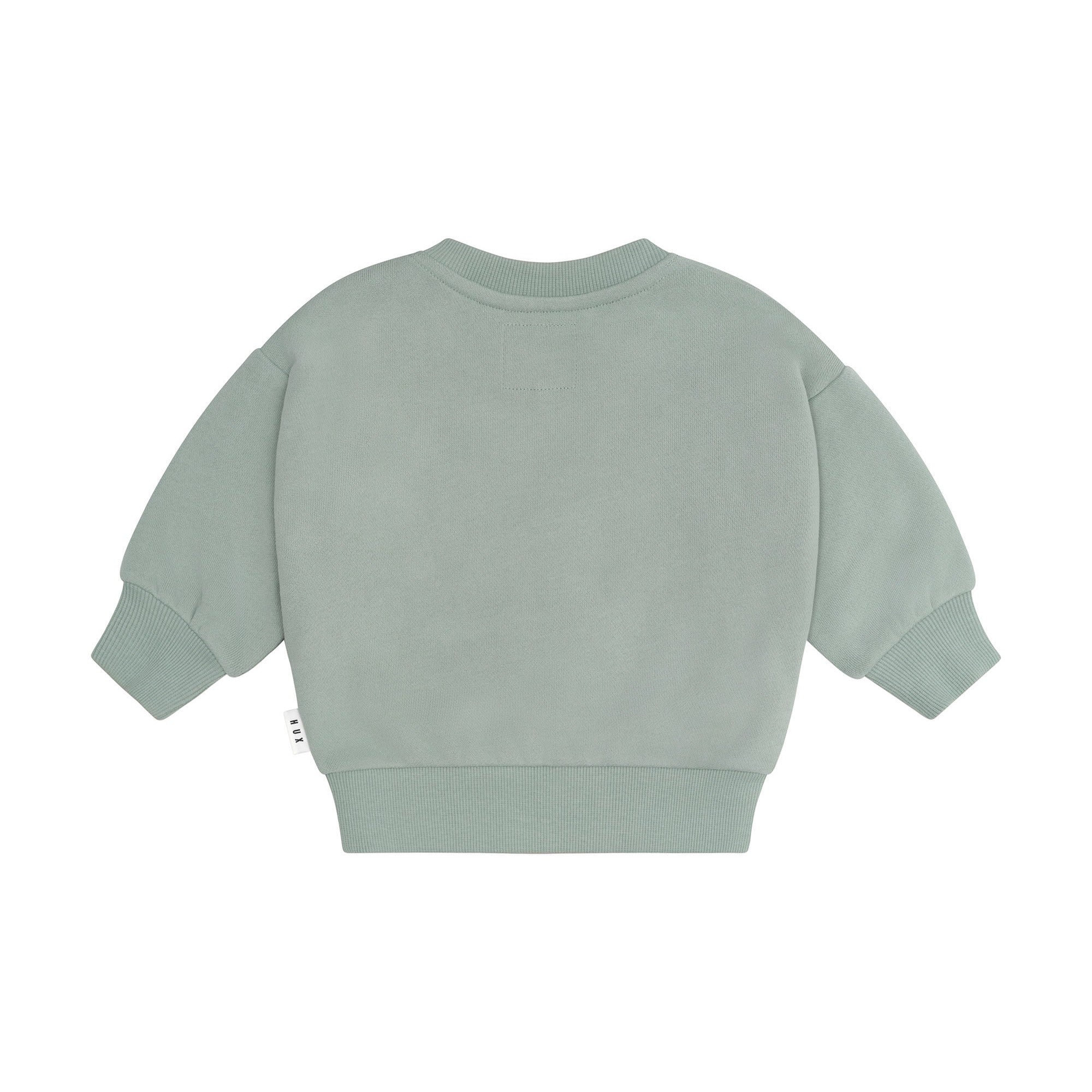 Furry Hux Sweatshirt Mineral Green