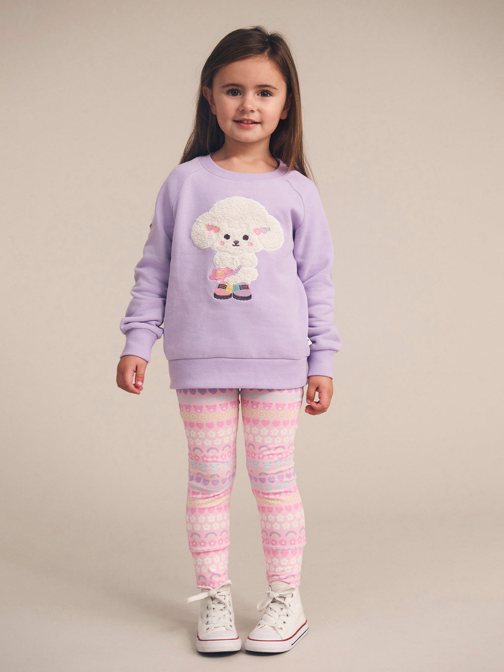 Huxbaby Poodle Puff Sweatshirt