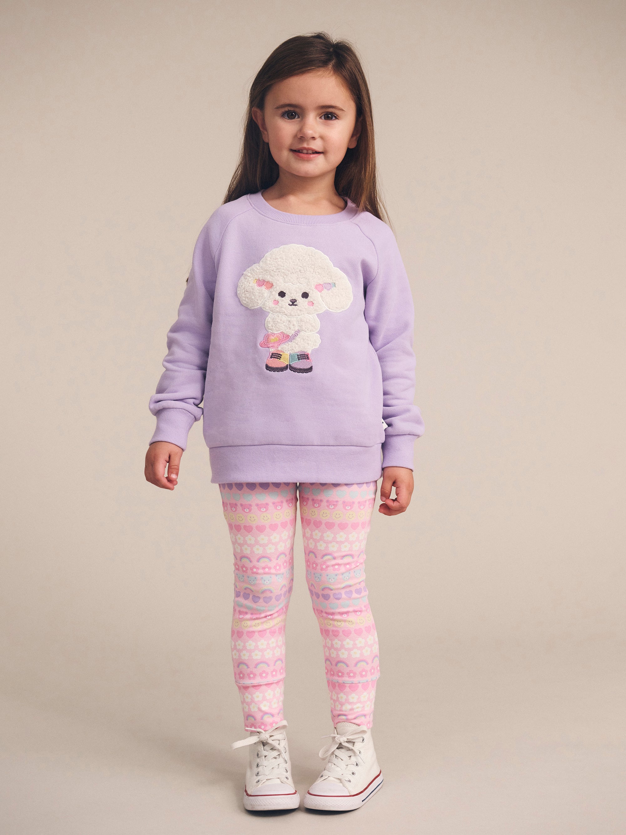 Huxbaby Poodle Puff Sweatshirt