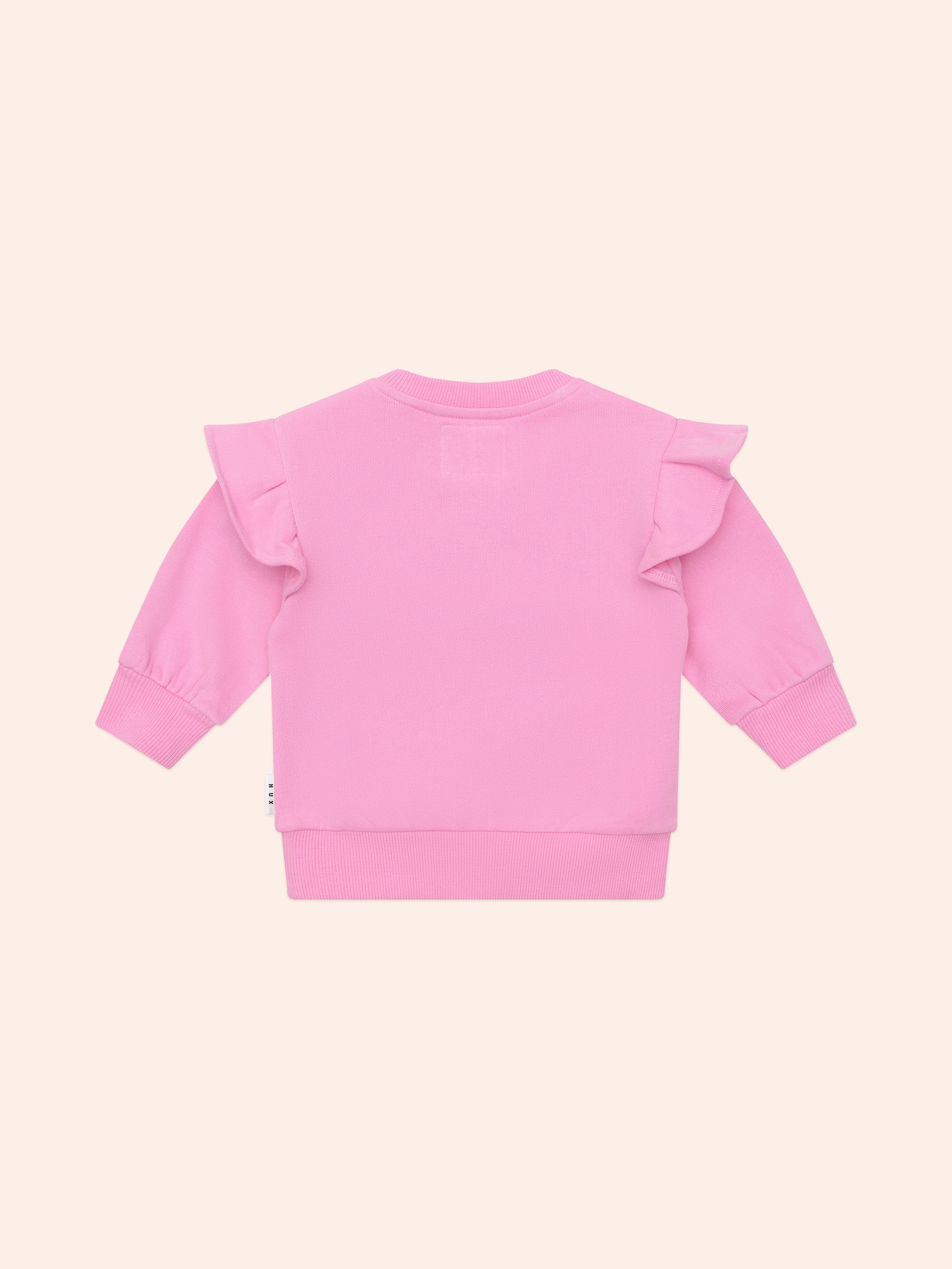 Huxbaby Bunny Gem Frill Sweatshirt