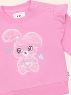 Bunny Gem Frill Sweatshirt
