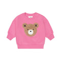 Furry Huxbear Sweatshirt - Strawberry