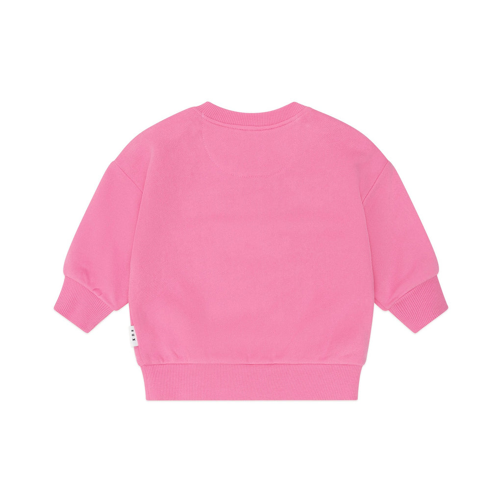 Furry Huxbear Sweatshirt - Strawberry