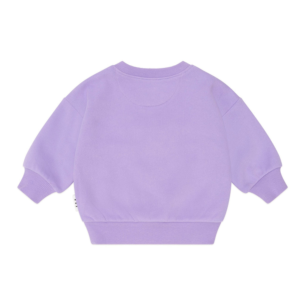Furry Huxbear Sweatshirt - Violet