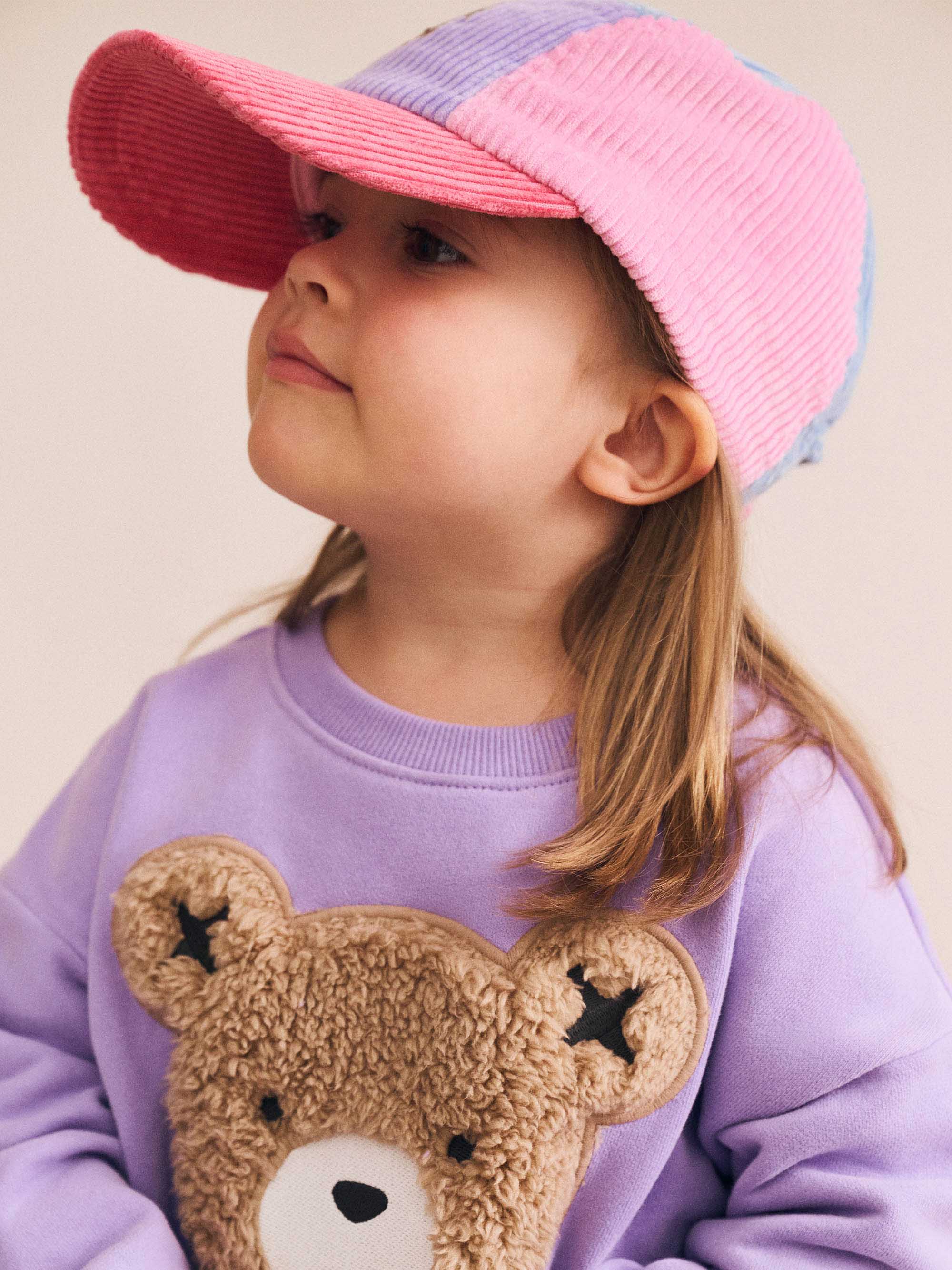 Furry Huxbear Sweatshirt - Violet