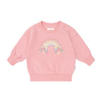 Whimsical Rainbow Sweatshirt