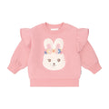 Flower Field Bunny Sweatshirt