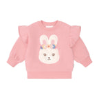 Flower Field Bunny Sweatshirt