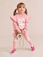 Flower Field Bunny Sweatshirt