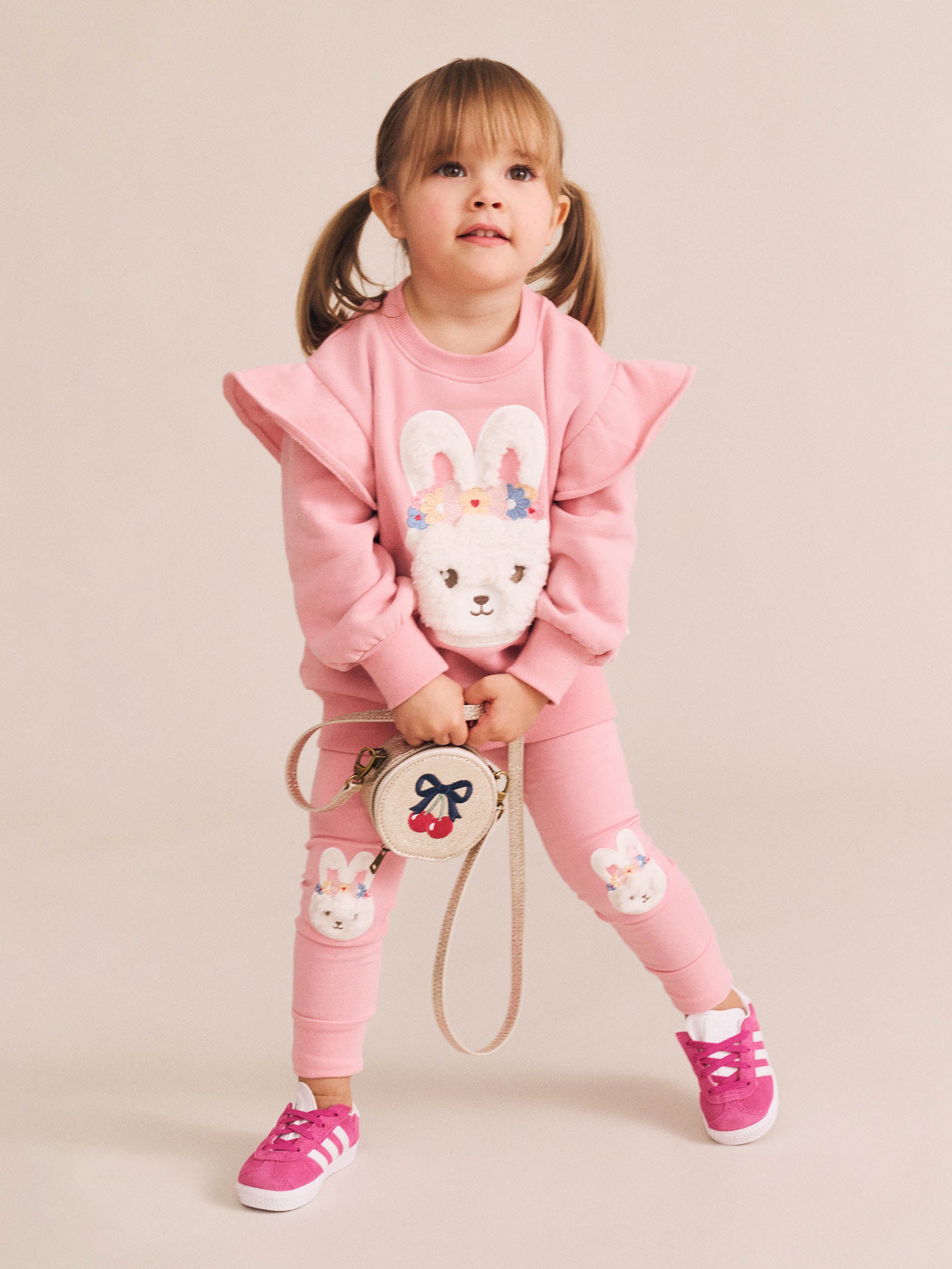 Flower Field Bunny Sweatshirt