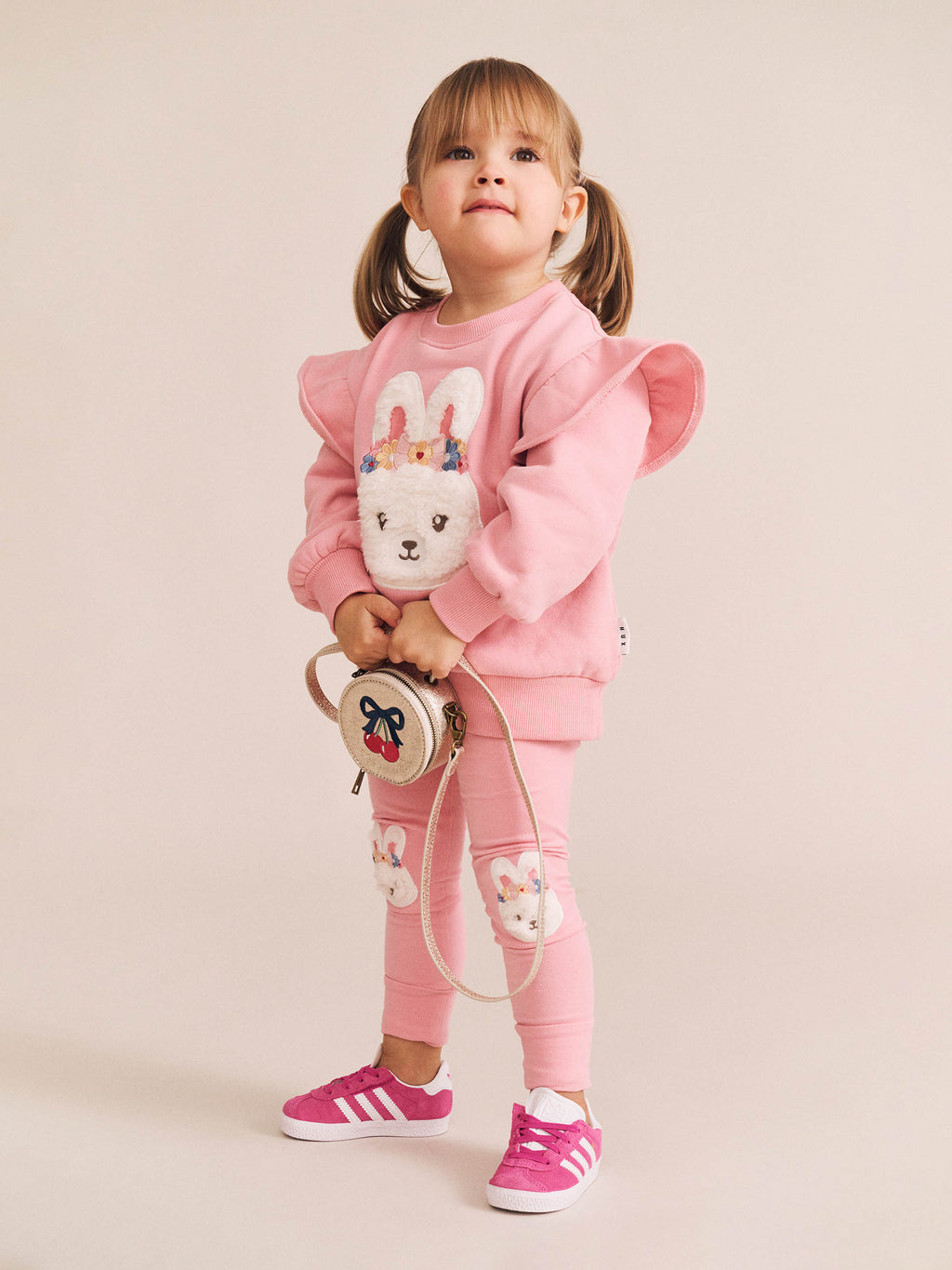 Flower Field Bunny Sweatshirt