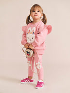 Flower Field Bunny Sweatshirt