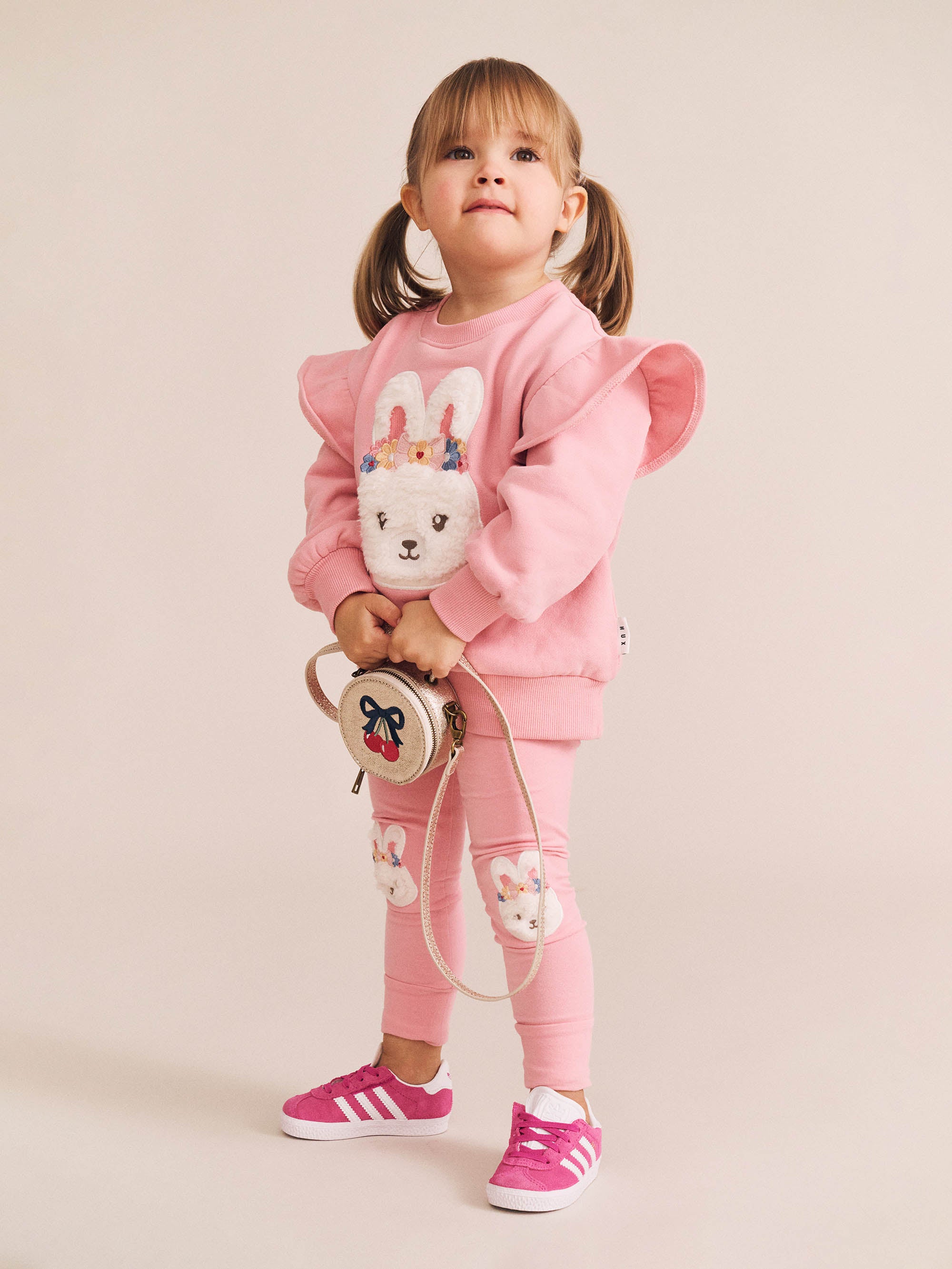 Flower Field Bunny Sweatshirt