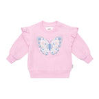 Huxbaby Butterfly Frill Sweatshirt