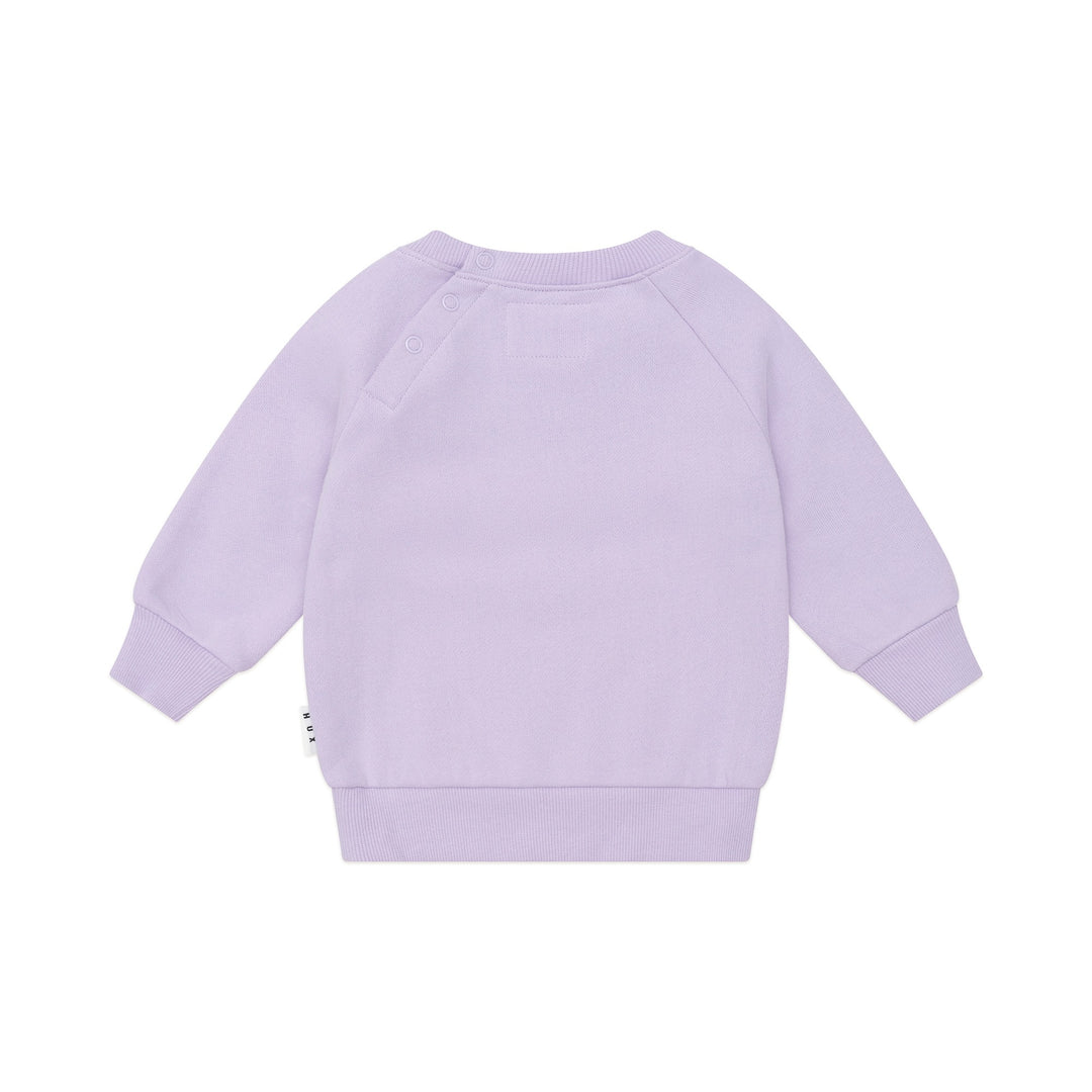 Huxbaby Orchid Soccersaurus Sweatshirt