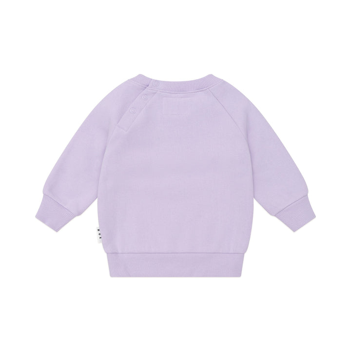 Huxbaby Orchid Soccersaurus Sweatshirt