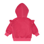 Very Cherry Velour Zip Up Hoodie