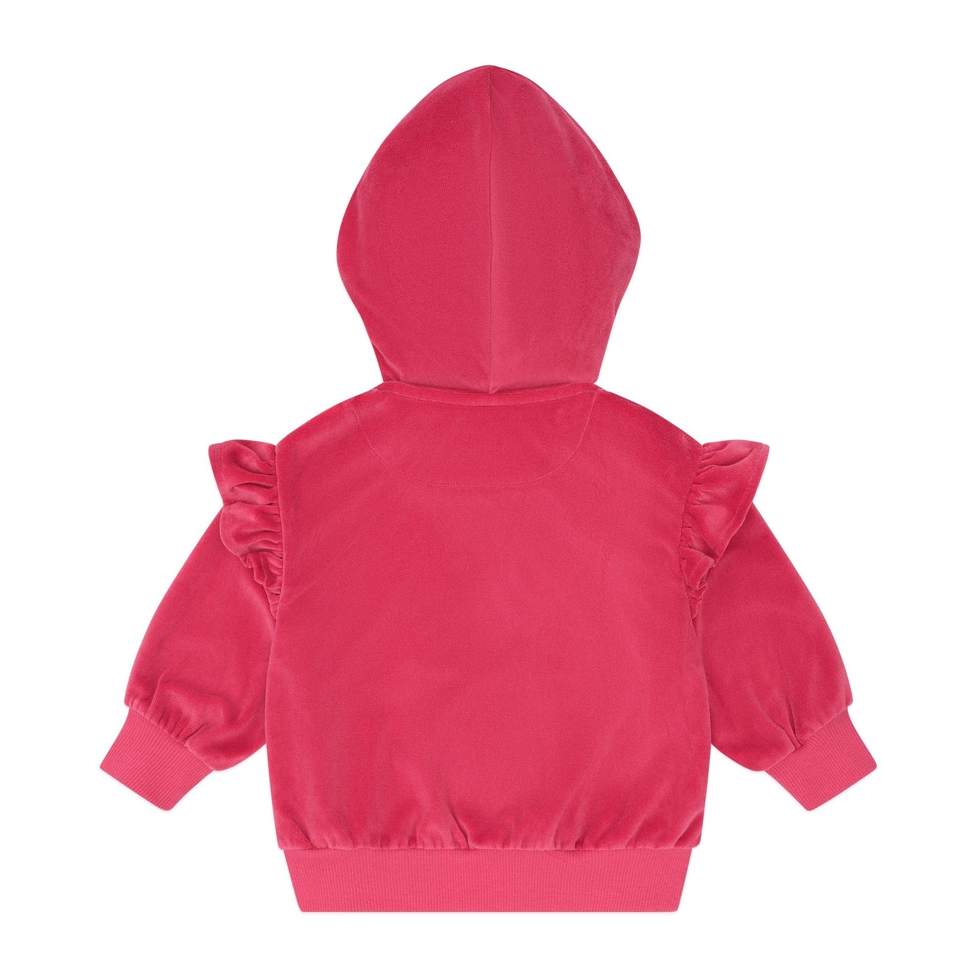 Very Cherry Velour Zip Up Hoodie