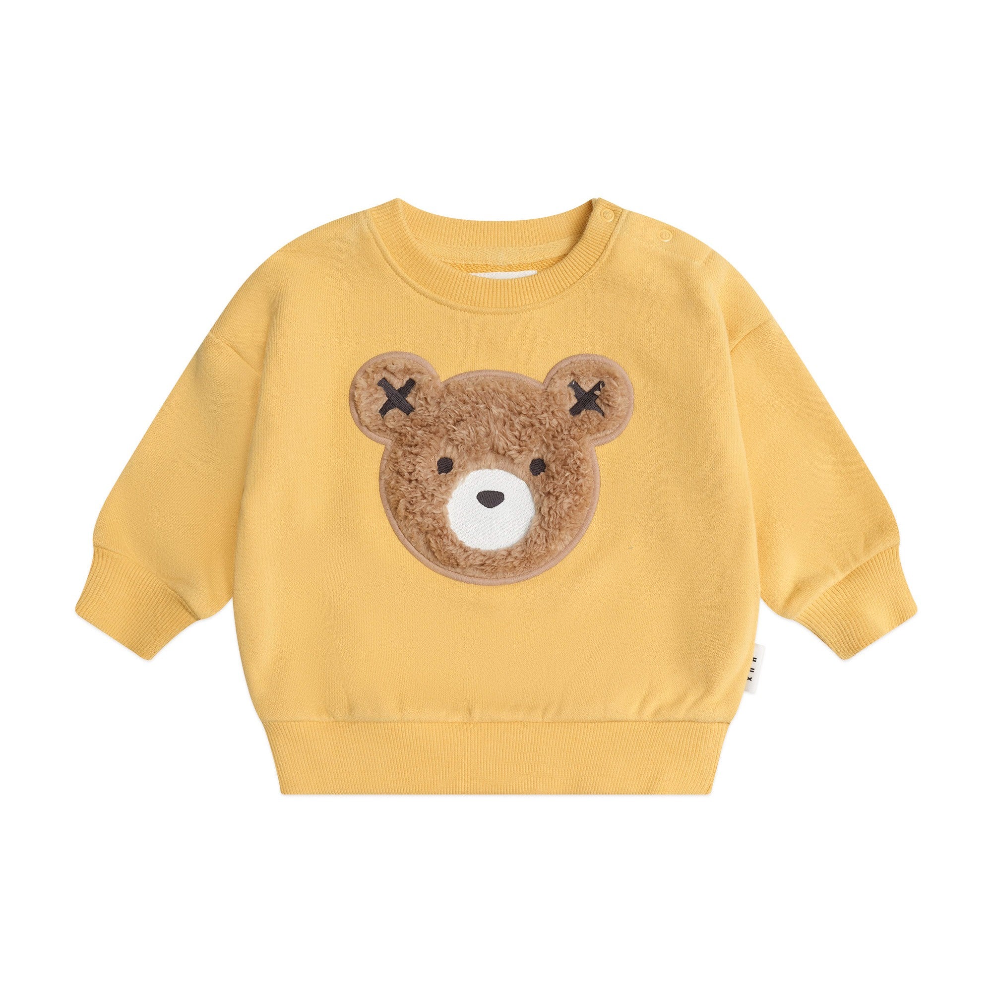 Huxbaby Furry Huxbear Sweatshirt Yellow