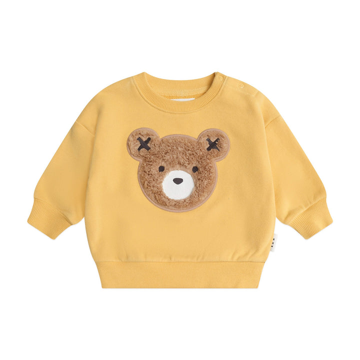 Huxbaby Furry Huxbear Sweatshirt Yellow
