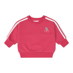 Cherry Racer Stripe Sweatshirt