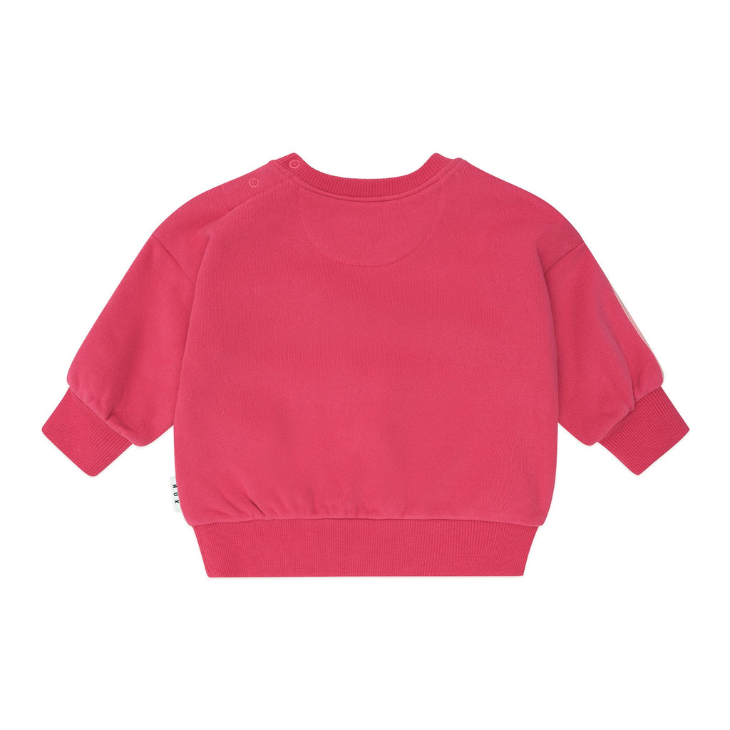 Cherry Racer Stripe Sweatshirt