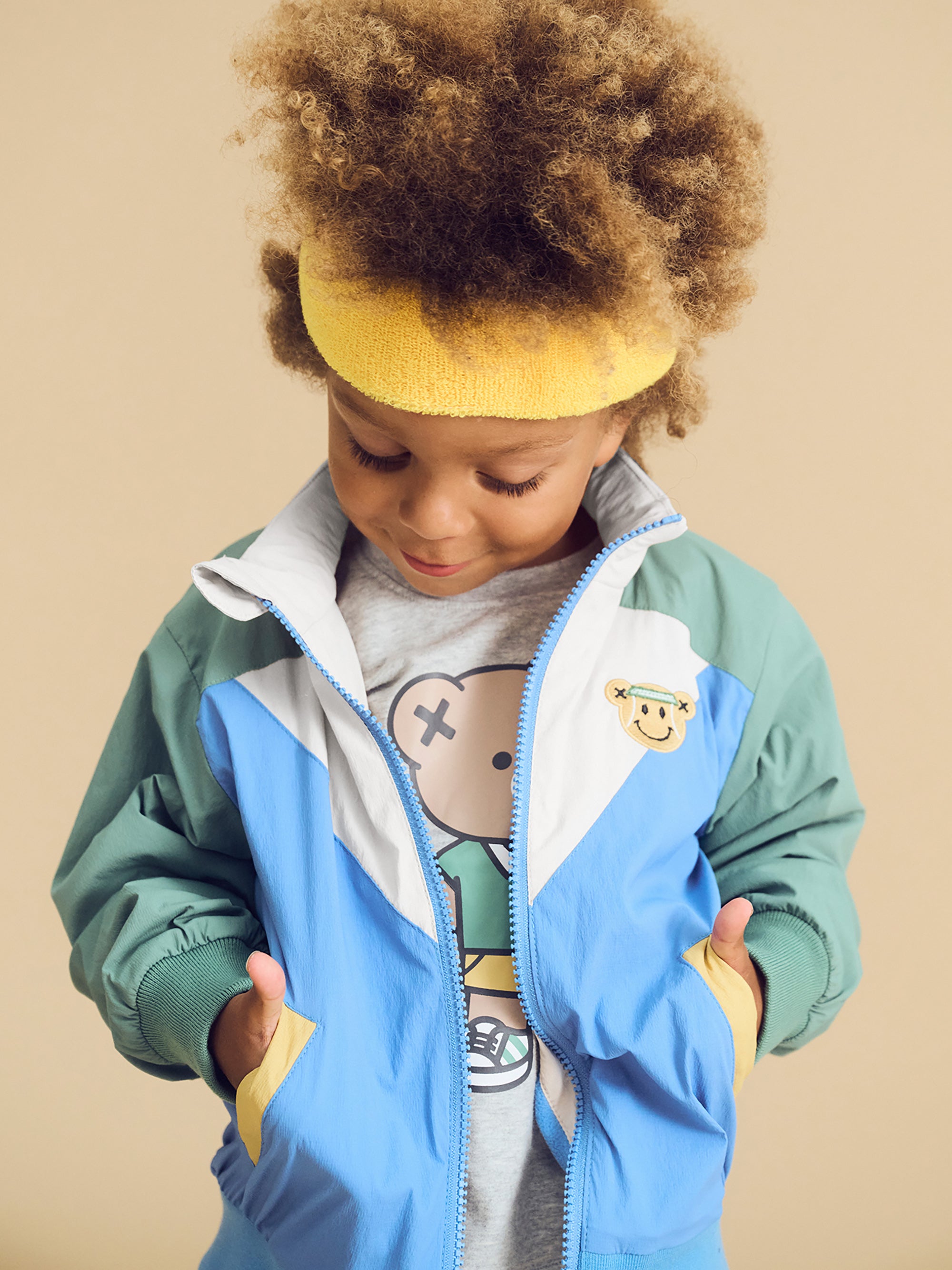 Tennis Bear Windbreaker - Multi
