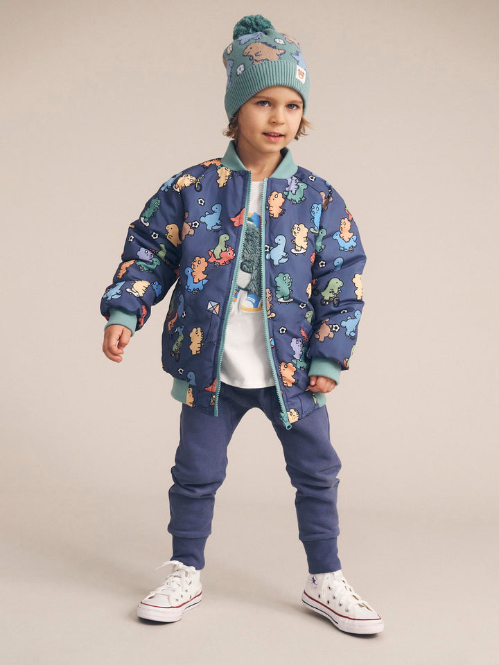 Huxbaby Dino Play Reversible Bomber