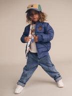 Huxbaby Hux Alphabet Reversible Bomber