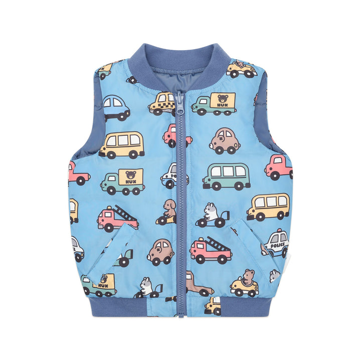 Huxbaby Huxmobile Reversible Puffer Vest