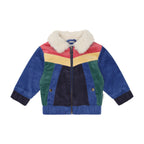 Colour Block Cord Jacket