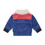 Colour Block Cord Jacket