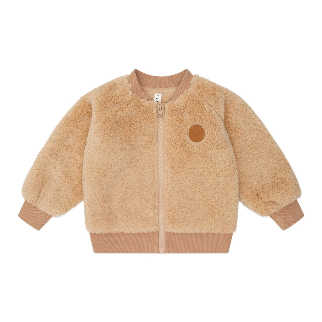 Varsity Hux Fur Jacket