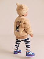 Varsity Hux Fur Jacket