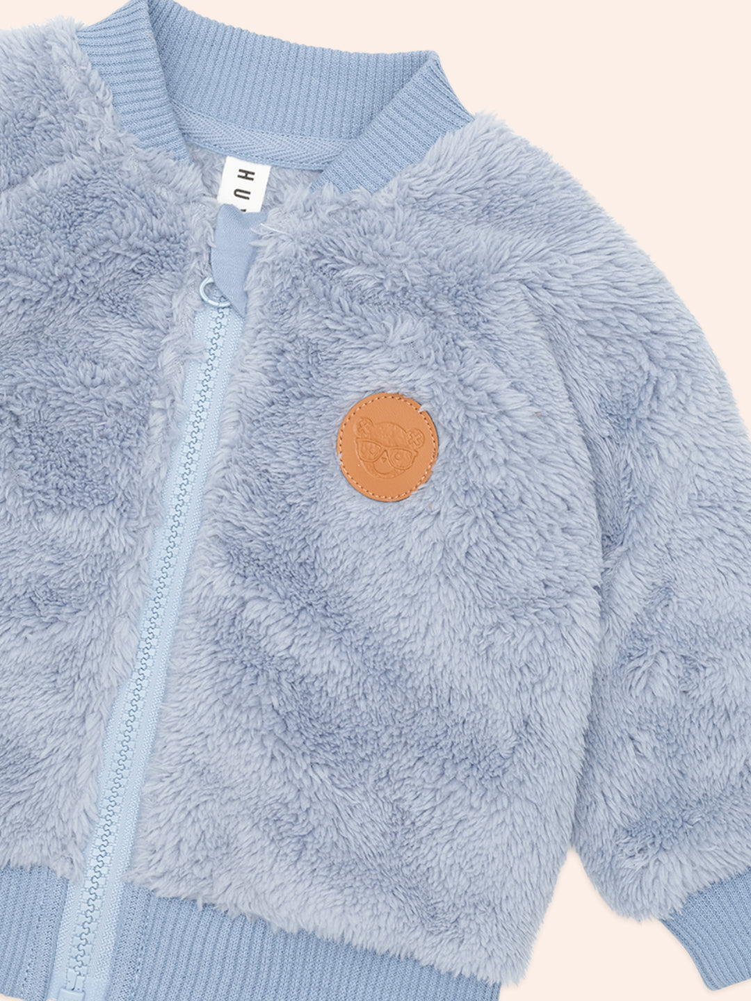 Huxbaby Happy Pup Furry Jacket