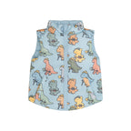 Construction Dinos Reversible Vest - Marine Blue
